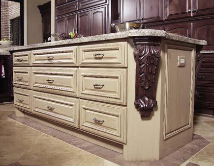 The result is high quality, hand-crafted, custom designed cabinetry produced on schedule.
