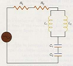 Diagram for problem 52. 52. The diagram is an example of a low-pass filter.
