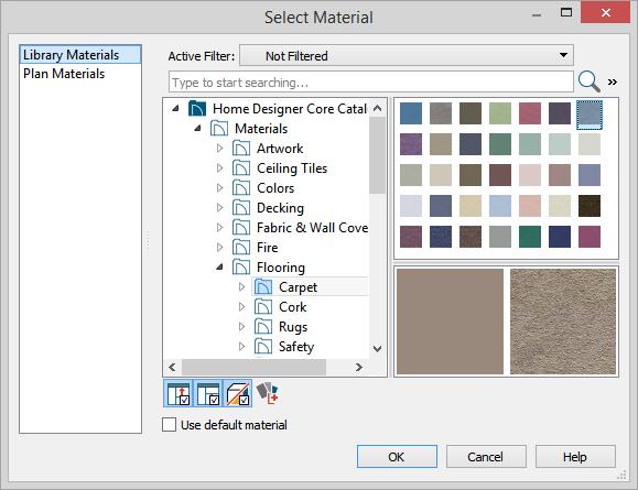 Chief Architect X9 User s Guide To apply a material using the Material Painter 1.