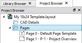 Chief Architect X9 User s Guide If your program version does not have the Project Browser feature, select Tools> Layout> Page Down to go to Page 0 and proceed to step 3.