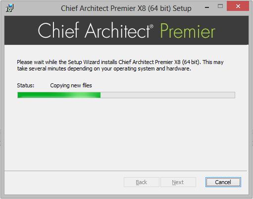 Installing Chief Architect Install 6.