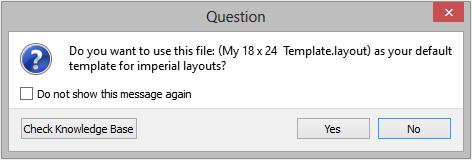 Setting up Layout Page Templates 4. Select Edit> Default Settings from the menu to open the Default Settings dialog. Make any changes to the Text, CAD and General Layout Defaults that you may need.