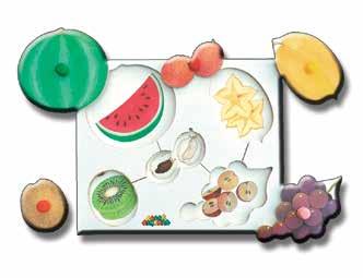 Healthy Eating Puzzles Fruit Puzzle Wooden.