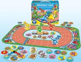 At the end of the game count the loops and the player with the most wins! Develops counting and matching skills. 2-6 players. 4yrs+.