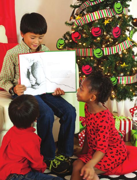 com A Grinch-themed party wouldn t be complete without a reading of the classic tale. Set up your living room so there is enough space for an adult to read to all the children.