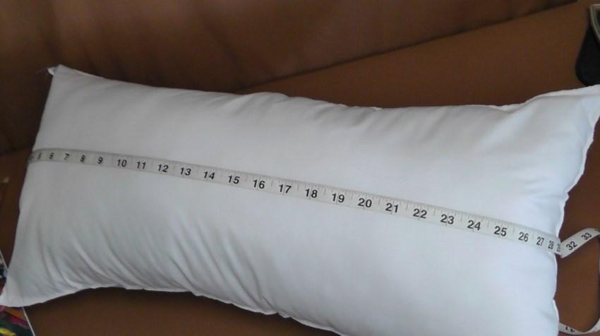 Measure the Pillow.