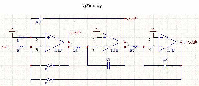 State Variable filters: A state-variable filter is widely used for band-pass application.