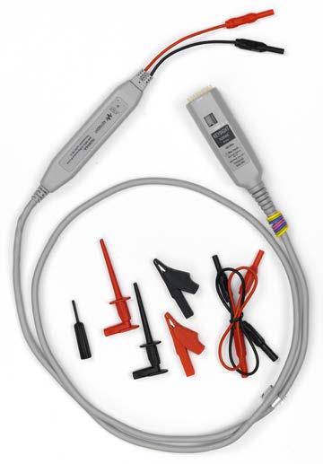 17 Keysight InfiniiVision Oscilloscope Probes and Accessories - Selection Guide High-voltage Differential Active Probes (Continued) N2804A/N2805A high-voltage, high-speed differential probes The