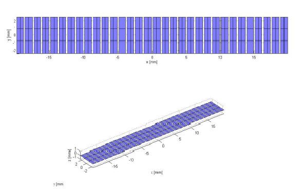Linear array with 16 elements. Figure 2. Linear array with 32 elements.