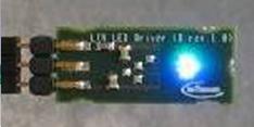 CAD-Model LED-driver and LEDs for car ambient