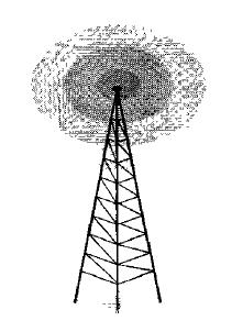 propagate in the sky mode, can travel long distances. This makes radio waves a good candidate for long-distance broadcasting such as AM radio.