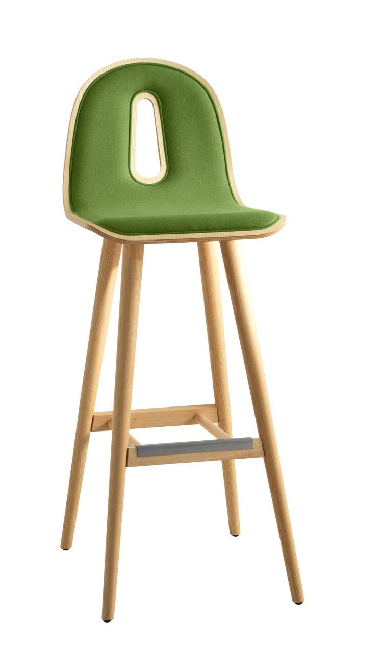 indoor stools STOOLS 1 2 3 GOTHAM WOODY design by Chairs & more for jane hamley wells 1 BAR STOOL UPHOLSTERED 2 BAR STOOL LACQUERED 16.3W x 21.3D x 43.3OH/31.