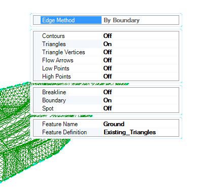 Terrain Model Enhancements A new explicitly defined <Boundary> option has been added to
