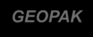 Legacy Product Enhancements GEOPAK - Optimization loading file list of GPK files