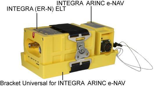 PAGE: 2 of 14 The INTEGRA ARINC e-nav is to be mounted on a specific INTEGRA ELT mounting bracket: Bracket Universal for INTEGRA ARINC e-nav for ELT (AP), P/N S1850551 01 when connect to an AP
