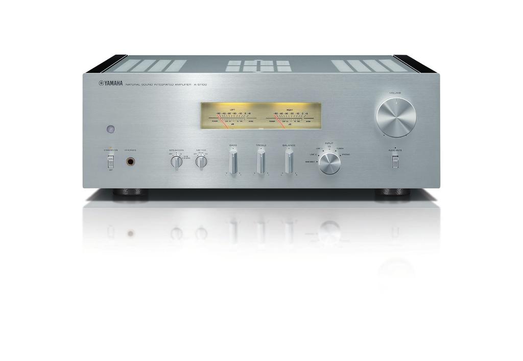 A-S1100 Integrated Amplifier Complete inheritance of the superior qualities of Yamaha s Emotional & Dynamic sound.