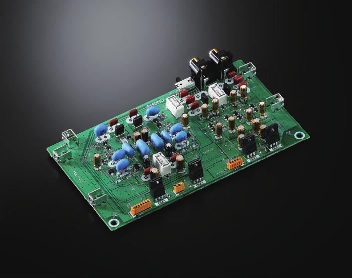 Moreover, since the control amp and control system is equipped with twelve shunt type local regulators that prevent deterioration caused by currency fluctuation, a clean and stable power supply is