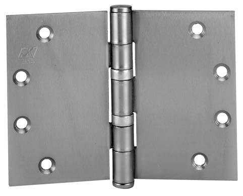 Hinge Selection Non-Flush Door/Wall/Frame Applications Not all door/frame/wall conditions are flush and, in order to hang the door, other variations on the basic hinge types may be needed.