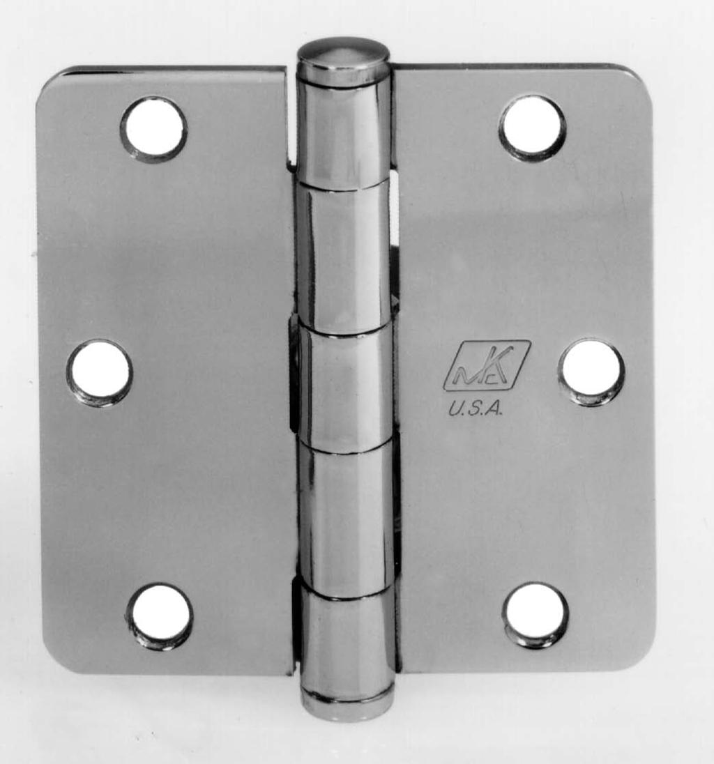 Hinge Selection Common Flush Door/Wall/Frame Application This section will seek to address different variations of door, frame and wall conditions which you might encounter in hanging the door and