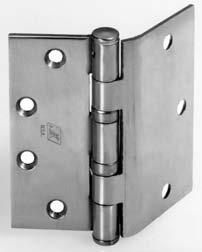 APPLICATION MCK TA2774 Full Surface Hinge A fire labeled wood door (without sufficient hinge reinforcement) or a kalamein (metal-clad wood door) with channel iron frame.