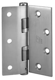 Another popular application for this type hinge is a tubular steel gate hung on a channel iron frame.