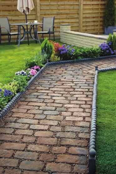 looking pathway 15 Cobblestone Setts Ideal with the Heritage range Mesh backing makes them