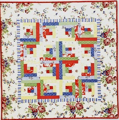 Beginner Quilting-Log Cabin by Leng Foundation Paper Piecing by Leng Wednesdays- Sept.13, 20, 27 & Oct.