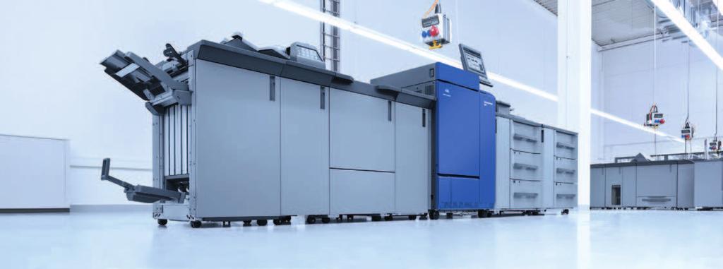 AccurioPress C6100/C6085 DATASHEET Colour SRA3+ digital press Up to 5,455 pages per hour To build up their business by completing a wider range of high-volume jobs more eiciently in the fast-growing