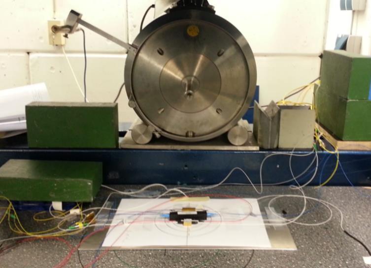 The MG-Y (Modulated-Grating Y-branch) laser was tested by subjecting it to gamma radiation and neutron displacement damage test (100krad and 1E12 neutrons/cm²) based on the worst case simulation test