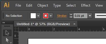 9) Make sure that any lines you intend to use for vector cuts have their line weight set to 0.01pt in the Stroke dialog box.