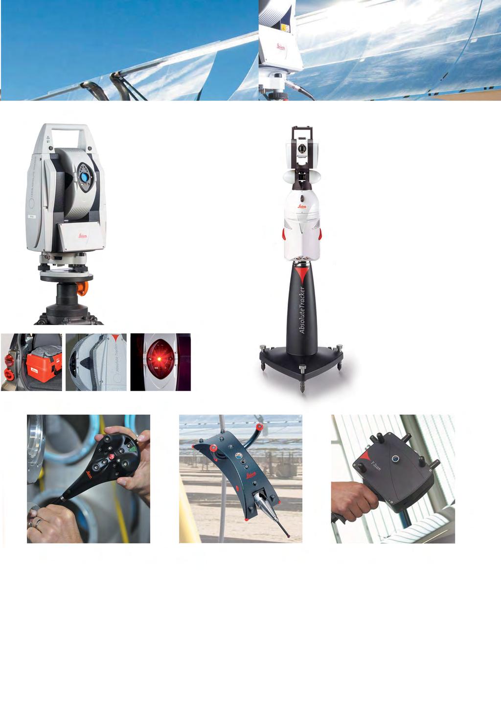 PORTABLE CMM The Leica Absolute Tracker AT402 a portable coordinate measuring machine (CMM) that allows extreme precision over ultra large distances.