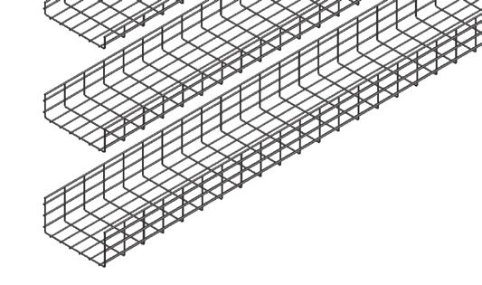 *Pre-Galvanized Nominal Dimensions OnTrac Wire Mesh Cable Tray System CPI s OnTrac Wire Mesh Cable Tray System is an excellent solution for indoor cable pathway applications to create point-to-point