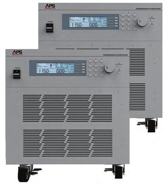 CFS300 SERIES - THREE PHASE AC & DC POWER SOURCES CFS300 SERIES The CFS300 series consists of two three phase output capable instruments in sizes of 3kVA and 6kVA.