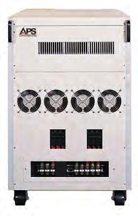 APS 1000 SERIES - SINGLE PHASE VOLTAGE & FREQUENCY CHANGERS TECHNICAL SPECIFICATIONS AC OUTPUT APS 1003 APS 1005 APS 1010 APS 1020 APS 1030 APS 1040 APS 1060 Power 3 kva 5 kva 10 kva 20 kva 30 kva 40