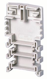 Can be used for switches, pushbuttons, indicators lights, latching relays, installations relays as well as MCBs, RCDs and ABB i-bus EIB components.