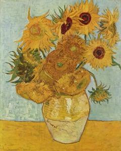 On the same day, he also wrote this in a letter to Theo, Now that I hope to live with Gauguin in a studio of our own, I want to make decorations for the studio. Nothing but big flowers.