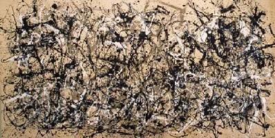 Art Masterpiece: 3rd Grade, Lesson 4 (February) Jackson Pollock (1912 1956) Autumn Rhythm (1950) Enamel on Canvas, 17 3 x 8 9 - The Metropolitan Museum of Art, NY Art Style: Abstract Expressionism