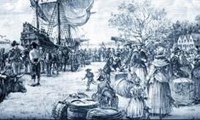 America began with the Colony of Virginia in 1632 Massachusetts Bay