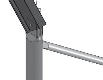 Film Cover Installation with Drop-Down Sides INSTALL POLY LATCH U-CHANNEL If your building includes the roll-up side feature, skip to and continue with the "Film Cover Installation with Roll-up
