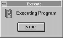 M S C L D C P R O G R A M M I N G S O F T W A R E Press the EXECUTE button. The EXECUTE dialog box will appear (see Figure 31).