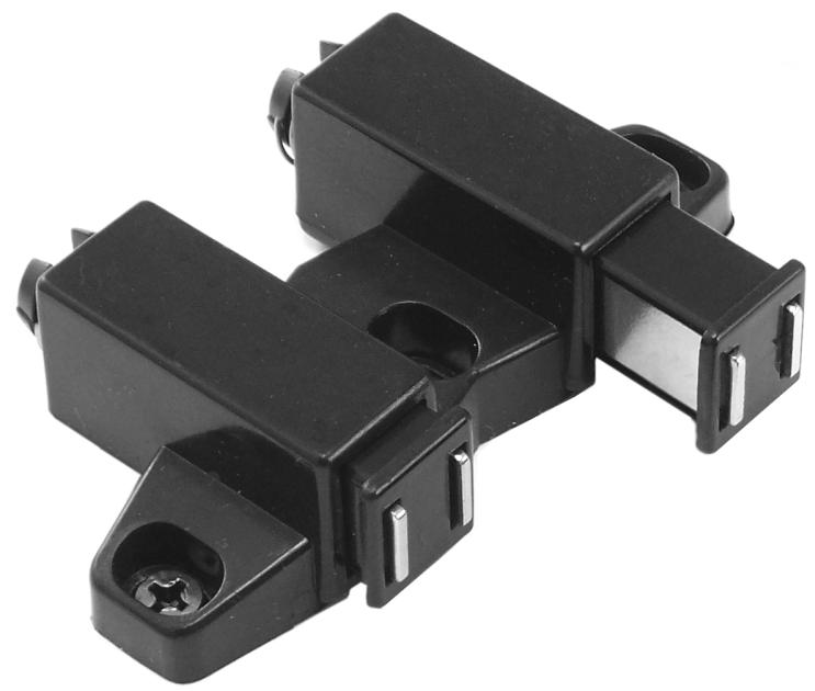 EACH MAGNETIC DOUBLE TOUCH LATCH 515-BL-PWS BLACK 1 EACH BORE IN