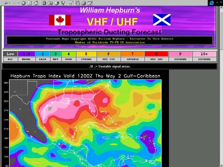 Hepburn s Propagation Forecast Link on www.ntms.