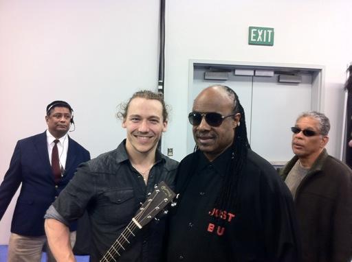 NEW! You Won t Believe This! A Student of the Stevie Wonder DVD Just Emailed Me This Message: Subject: Stevie and I! "Hey buddy! Wanted you to know I played the All Star Guitar night in LA.