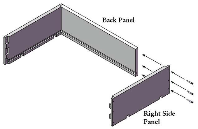 (1)Left Side Panel (1)Right Side Panel