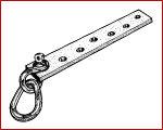 Great for bolting to a frame, unibody rail or other places to make a secure pull.