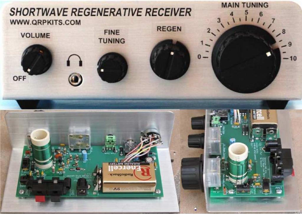 Scout Regen Shortwave Regenerative Receiver Dual band receiver covering 3.