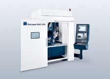 TruLaser Cell 3010 The universal laser machine for 3D processing. With up to six axes it is ideal for processing medium-sized workpieces.