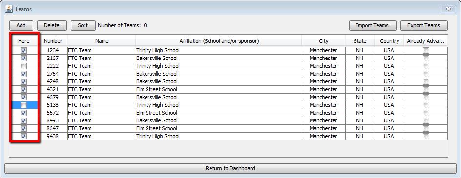 38 FIRST Tech Challenge Scorekeeper Manual A pop up window will appear, select Scoring System Data File to import the list into the Scoring System. Select the appropriate file (.