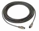 62m) cable / right angle conn.