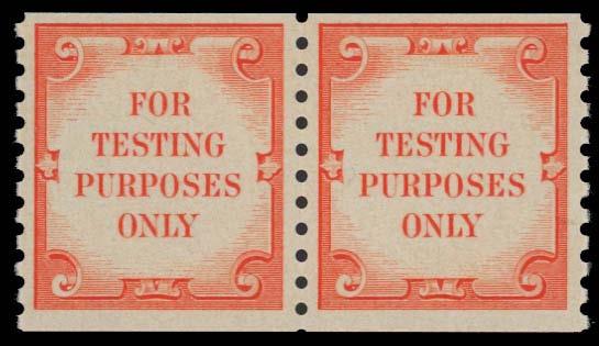There is an 18% buyer s premium for this sale. Lot 798 ** Test Stamp, 1962, orange